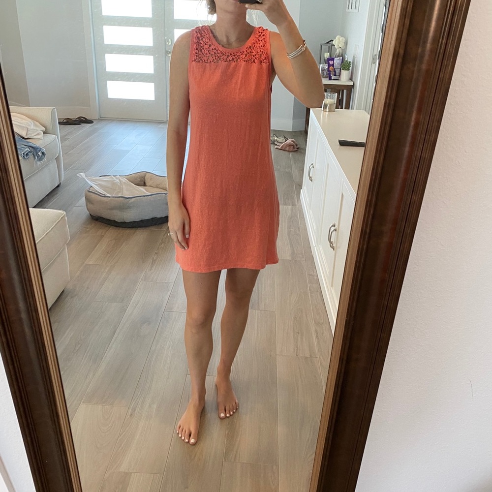 Gap shirt dress with detailing